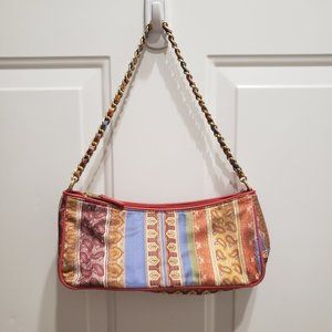 Y2k Multipatterned Paisley Mini Shoulder Bag